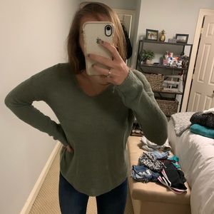 Green sweater